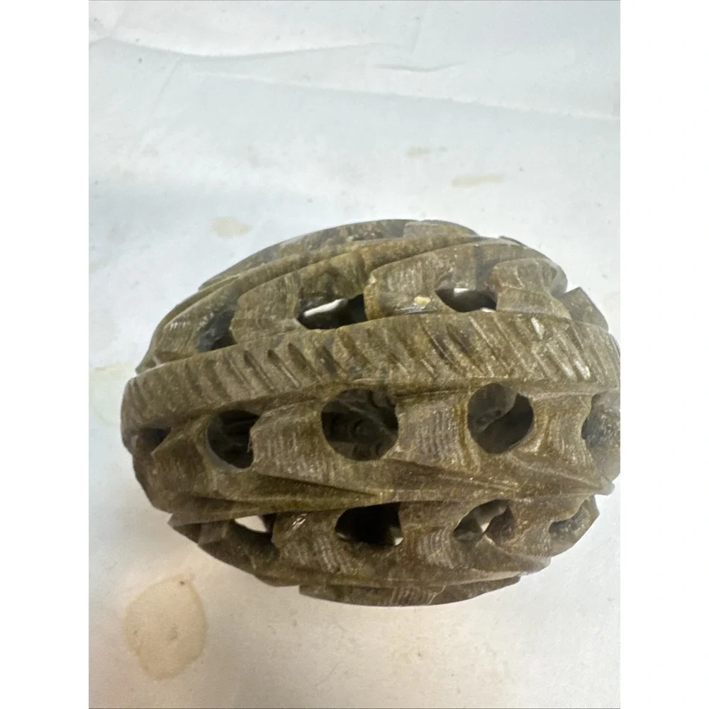 Egg Within An Egg Bird & Baby Bird Marble 4x3x3 inches Made in India